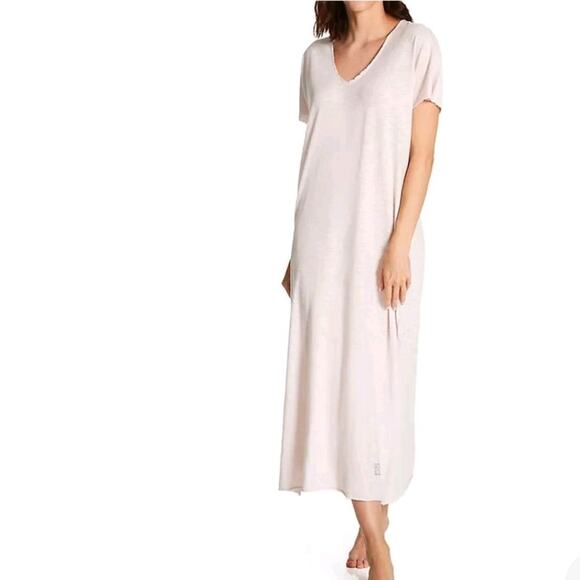 PJ Harlow Poetically Correct Chelsea Dress Pima Cotton White (S-M) Minimalist - Picture 1 of 13